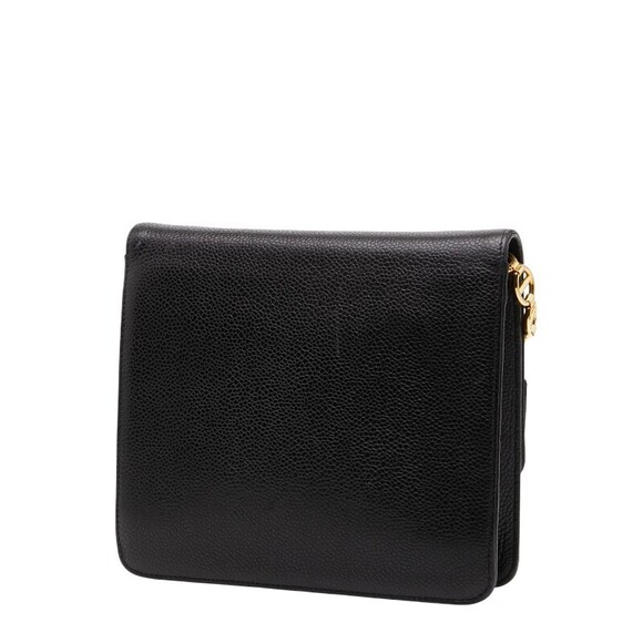 Dior logo shoulder bag black leather - Picture 2 of 9